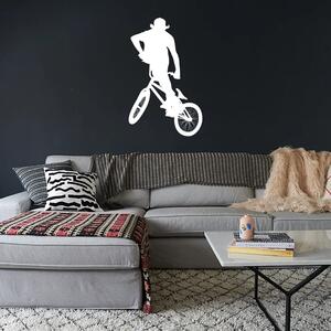 Sablio Samolepka na zeď: BMX freestyle 3 - 37x60 cm