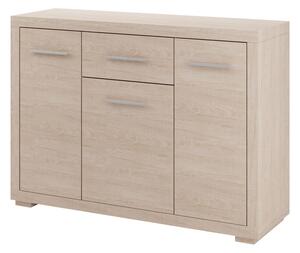 Komoda 3D3S Kelly KL06, Barva: santana 5902928808896