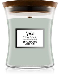 Woodwick Smoked Jasmine vonná svíčka s dřevěným knotem 275 g