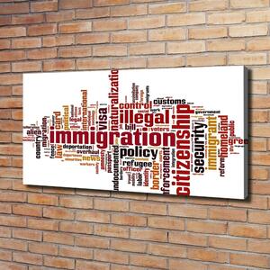 Foto obraz na plátně Imigrace oc-72118150