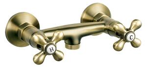 Sprchová baterie Novaservis Ferro Antica bez sprchového setu 150 mm bronz BAI7BR