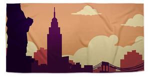 Sablio Ručník New York Socha svobody Art - 30x50 cm