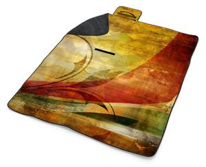Sablio Plážová deka Retro motiv: 200x140 cm