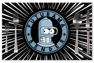 Sablio Prostírání Futurama Bender Vesmír: 40x30cm