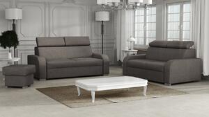 Čalouněný set Losar 3 + 2 + taburet, Potah: Crown 4 5902928941722