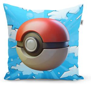 Sablio Polštář Pokemon ball Obloha - 40x40 cm