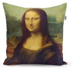 Sablio Polštář Mona Lisa - Leonardo da Vinci - 40x40 cm