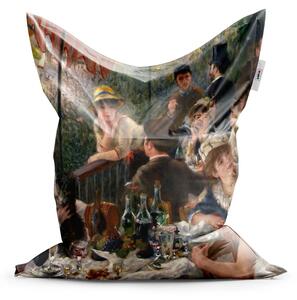 Sablio Sedací vak Snídaně veslařů - Auguste Renoir - 150x100 cm