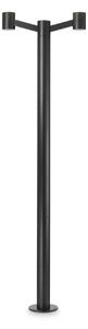 Venkovní sloupková základna Ideal Lux Clio MPT2 Nero 249520 E27 2x60W IP44 57,5cm černá