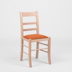 STIMA Židle FURLA s čalouněným sedákem Odstín: Buk, Látky: LUX terracotta 10