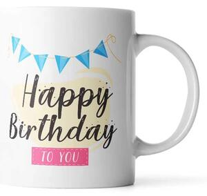 Sablio Hrnek Happy Birthday to you - 330 ml - standard
