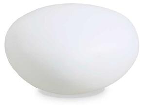 Venkovní stojací lampa Ideal Lux Sasso PT1 D30 White 161761 E27 1x40W 33cm bílá