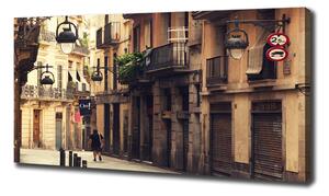 Foto obraz na plátně Ulice Barcelony oc-72532408