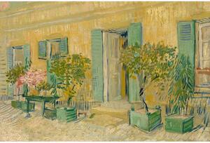 Obraz - reprodukce 90x60 cm Exterior of a Restaurant in Asnières, Vincent van Gogh – Fedkolor