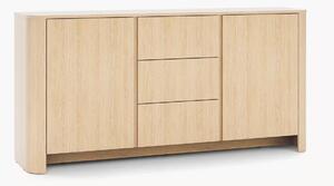 Komoda se šuplíky Sorrenti 168 cm - dub vicenza