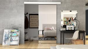 Posuvné dvere Melanie 80 II, Barva: bílá / zrcadlo 5902928997040