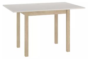Signal Jídelní rozkládací stůl Flip 80/160 cm kašmírový/dub Cremona Torro