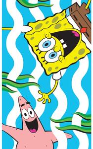 Bavlněný froté ručníček 30x50 cm - Sponge Bob Zábava v moři