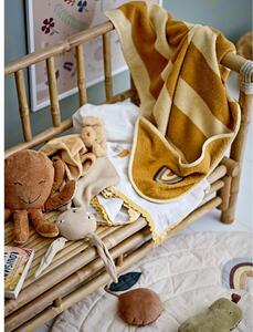 Okrově žluto-béžová dětská osuška 78x78 cm Agnes – Bloomingville Mini
