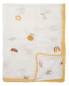 Bílá dětská deka 80x100 cm Agnes – Bloomingville Mini