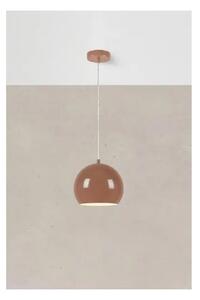 Markslöjd 108990 - Lustr na lanku POP 1xGU10/7W/230V pr. 20 cm hnědá
