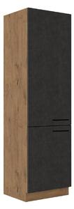 Kuchyňská skříňka Woodline 60 LO-210 2F, Barva: Dub lancelot / matera 5902928121322