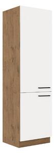 Kuchyňská skříňka Woodline 60 LO-210 2F, Barva: Dub lancelot / bíly lesk 5902928160901