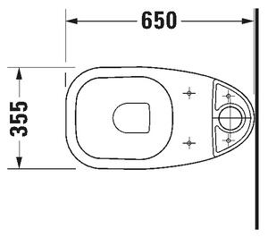 Duravit 21110100002 - WC kombi D-CODE keramika/lesklá bílá