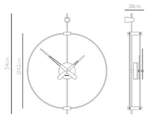 Nomon designové nástěnné hodiny Micro Barcelona
