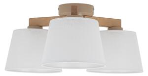 Brilagi - Přisazený lustr LATTE SABIA 3xE27/15W/230V borovice/bílá