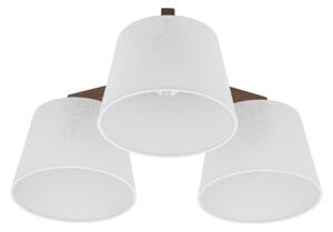Brilagi - Přisazený lustr LATTE 3xE27/15W/230V borovice/bílá