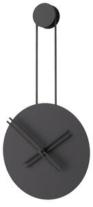 Mclocks Designové nástěnné hodiny INF3004 Infinity black-black 65cm