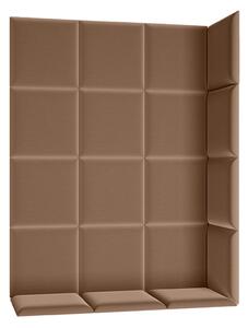 Set panelů na zeď 120x60 VALERIO - světle hnědý