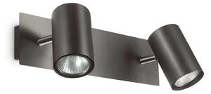 Bodové svítidlo Ideal Lux Spot AP2 nero 156743 2x50W černé