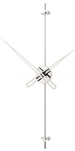 Mclocks Designové nástěnné hodiny AX6018 Axle silver-silver 60cm