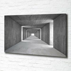 Foto obraz na plátně Betonový tunel oc-73367796