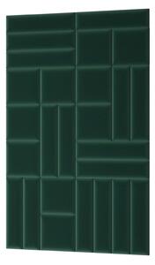 Set čalouněných nástěnných panelů 120x195 VALERIO - zelený