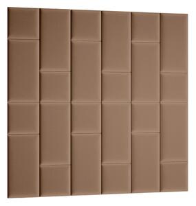 Set panelů na zeď 180x180 VALERIO - světle hnědý