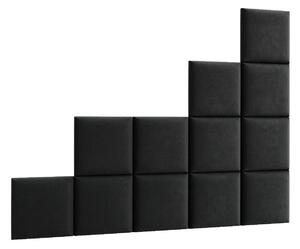 Set čalouněných panelů na zeď 200x160 VALERIO - tmavě šedý