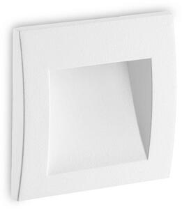 LED Venkovní zápustné svítidlo do zdi Ideal Lux WIRE AP SMALL BIANCO 268996 1,5W 60lm 3000K IP65 9cm bílé