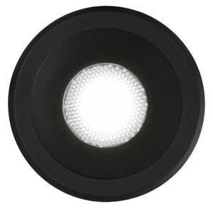 LED Zápustné schodišťové svítidlo Ideal Lux Virus BK BK 244846 3W 210lm 3000K IP20 černé