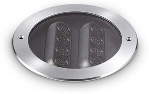 LED Venkovní zápustné svítidlo Ideal Lux TAURUS 10W 277028 13,5W 1300lm 3000K IP67 25,5cm ocelové