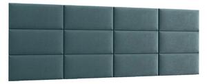 Set čalouněných panelů 240x90 VALERIO - světle modrý