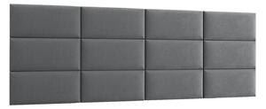 Set čalouněných panelů 240x90 VALERIO - šedý