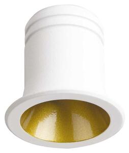 LED Zápustné schodišťové svítidlo Ideal Lux Virus WH GD 244822 3W 210lm 3000K IP20 bílo-zlaté