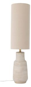 Krémová stojací lampa s textilním stínidlem (výška 113 cm) Linetta – Bloomingville