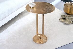 Odkládací stolek ELEGANCE 60 CM zlatý Nábytek | Doplňkový nábytek | Odkládací stolky