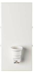 BIG WHITE SLV FENDA Basis nástěnné svítidlo, E27, bílé, bez stínítka, max. 40W 1001272