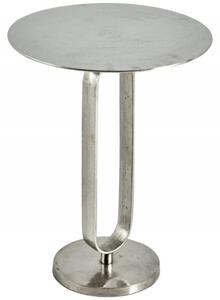 Odkládací stolek ELEGANCE 60 CM stříbrný Nábytek | Doplňkový nábytek | Odkládací stolky