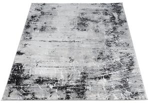 Obdélníkový koberec 80x150 cm LEONTIUS - šedý